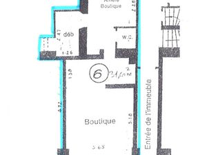 Achat Local commercial 31m² PARIS 20ème