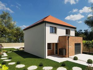 Vente maison neuve 5 pièces 118 m² à Corbeil-Cerf (60110)  354 000 €