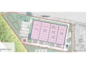 REIMS (51)  EOL vous propose un projet de développement logistique de 22 000 m² à la locat