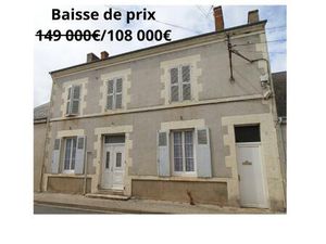 Vente maison 4 pièces 100 m² Marchenoir (41370)