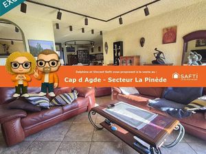 Vente maison 10 pièces 201 m² à Le cap d'agde (34300)  599 000 €