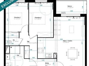 Vente appartement 3 pièces 70 m² Berck (62600)