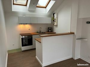 Maison rénovée - 2 pièces - Jardin  terrasse et vue dégagée - Vailly-sur-Aisne