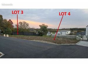 Terrains à bâtir – viabilisé – libre de constructeur – en lotissement communal