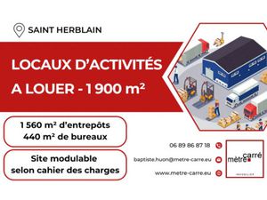 LOCAUX D'ACTIVITÉ A LOUER - SAINT HERBLAIN