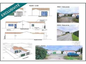 Terrain constructible de337m2 avec permis accepté