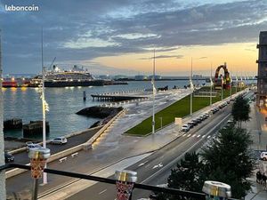 Apparemment T3 meublé avec ascenseur pleine vue mer