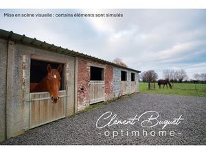 Longère individuelle avec installations équestres – 1 2 hectare pour vous… et vos chevaux