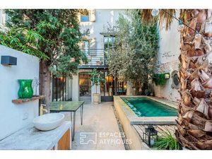 Maison de village avec cour privative