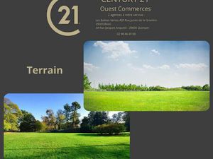 Terrain 1 100 m² Quimper