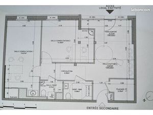 Location local professionnel à Juigné sur Loire