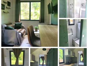 Tiny-house toute equipee avec jardin privatif