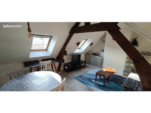 Grand studio meublé très lumineux