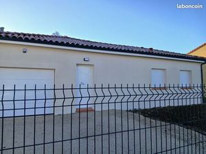 Maison NEUVE à louer avec garage  jardin à Lacourt St pierre
