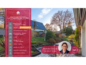 Vente Maison familiale  8 pièces 233 m² sur 2105 m² à La Chapelle-sur-Erdre – Quartier de 