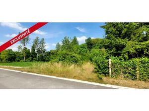 Terrain constructible à viabiliser de 770 m²