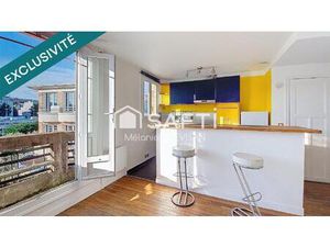 Viroflay - Appartement T2 de 35 m² avec cave à deux pas de la gare RER C Chavillle Vélizy