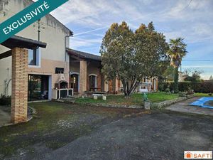 CAZÈRES – LE CHARME DU CENTRE-BOURG AVEC JARDIN !