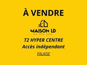 Vente Appartement 2 pièces à Falaise (14700) : à vendre 2 pièces / 38m² Falaise