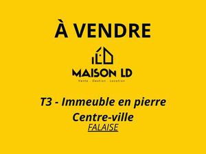 Vente Appartement 3 pièces à Falaise (14700) : à vendre 3 pièces / 54m² Falaise