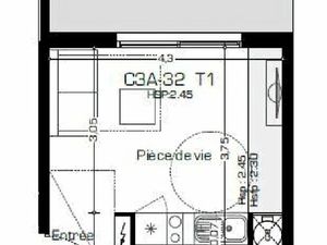 Appartement en résidence
