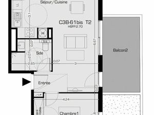 Appartement en résidence