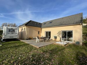 Entre Objat et Pompadour  dominant avec vues