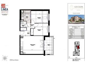 Location appartement 3 pièces 59 m² à Miribel (01700)