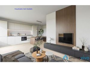 Prachtig gerenoveerd gelijkvloers appartement met één slaapkamer en privé tuin