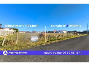 A VENDRE LAGARDE 65 - TERRAIN 936m² - CU