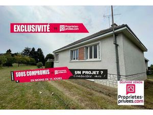 Exclusivité - Maison sur sous-sol sur un terrain constructible de 2 250 m² environ à 2 pas