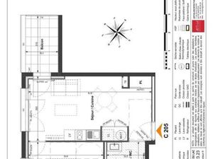 Appartement 2 pièces 40 m²