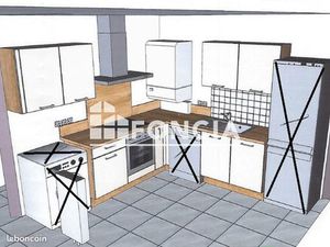 Appartement 2 pièces 62 m²