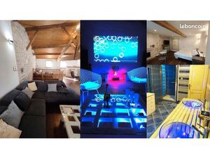 Maison meublé deco style bois/ métal