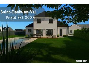 Terrain 900 m² + idée de maison – Saint-Denis-en-Val