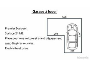 Garage a louer cannes bas carnot