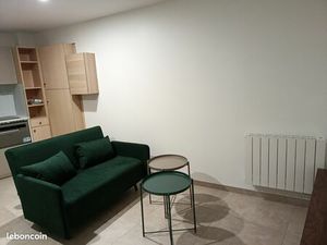 T1 bis meublé et équipé  libre immédiatement