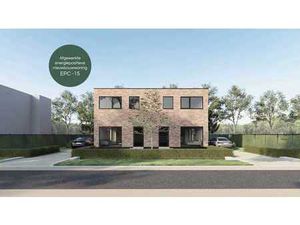 Afgewerkte energiepositieve (EPC -15) nieuwbouwwoning