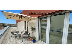 Bayonne  appartement au dernier étage avec terrasse de 36m2