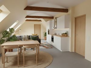 Plateau brut dernier étage