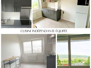 Charmant F2 meublé – Vue sur la vallée de la Moselle – Centre ville