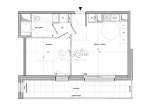 NANTES ROUTE DE SAINT JOSPEH Appartement type 2 