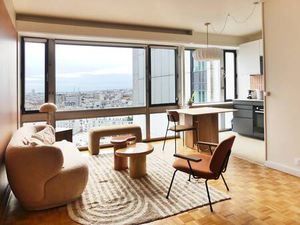 Appartement 2 pièces rénové avec vue dégagée – Gare Montparnasse