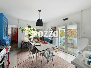 Maison Saint Pair Sur Mer 3 pièce(s) 58 m2  jardinet  vue mer au calme