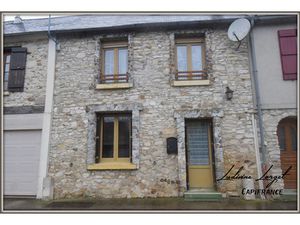 A Chouy  maison en pierre mitoyenne avec terrain à vendre proche NEUILLY SAINT FRONT (02) 