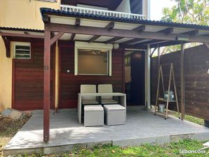 Studio meublé 17m2 + terrasse et jardin