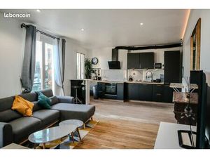Grand T2 meublé 57 m² – Lumineux plein sud  proche gare