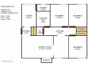 Location appartement T5