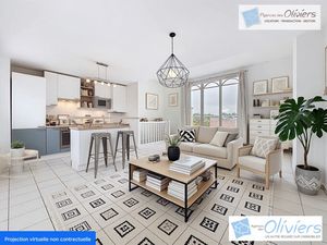 Appartement Duplex 3 pièces - 66.74 m2 - Villaroy