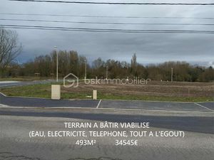 Terrain de 493 m² à Roye